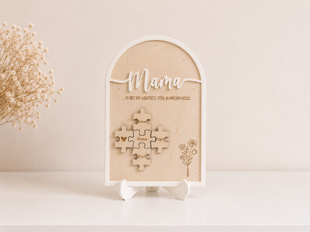 Personalisiertes Familienpuzzle