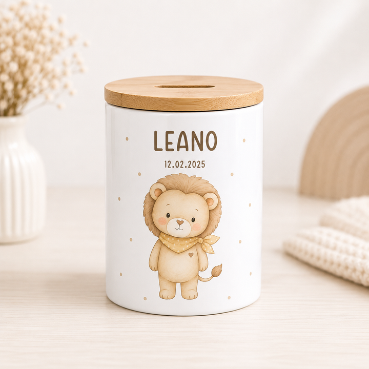 Spardose für Kinder - Tiermotive