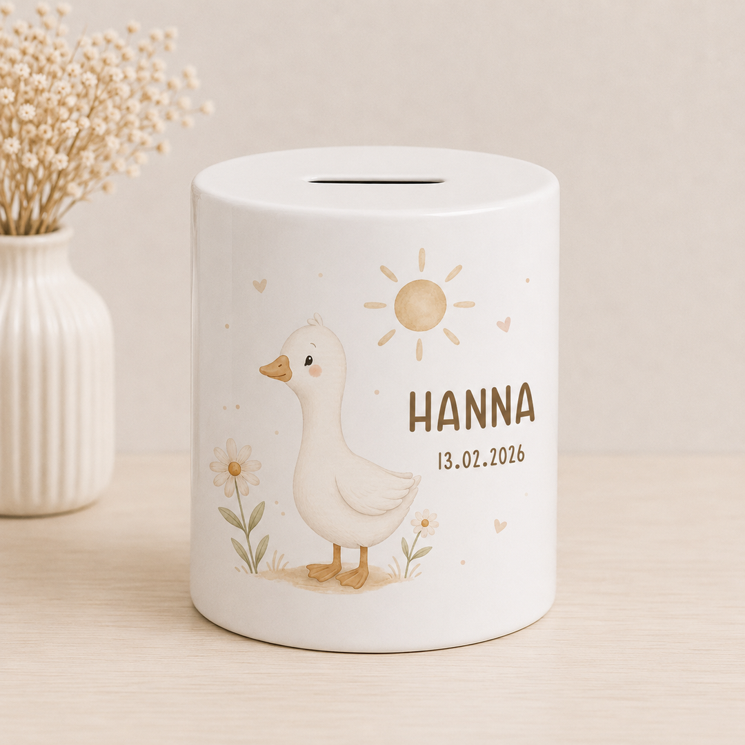 Spardose für Kinder - Tiermotive