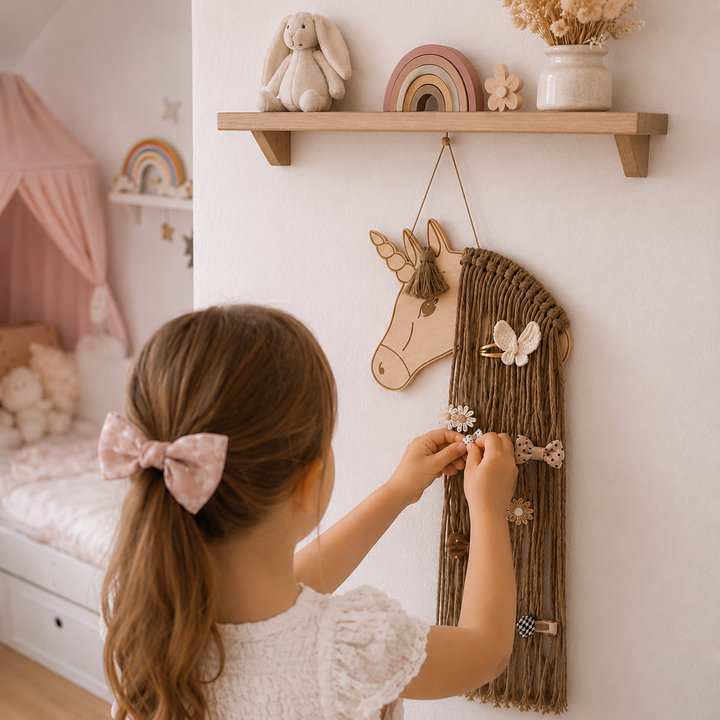 Haarspangenhalter Einhorn oder Pferd