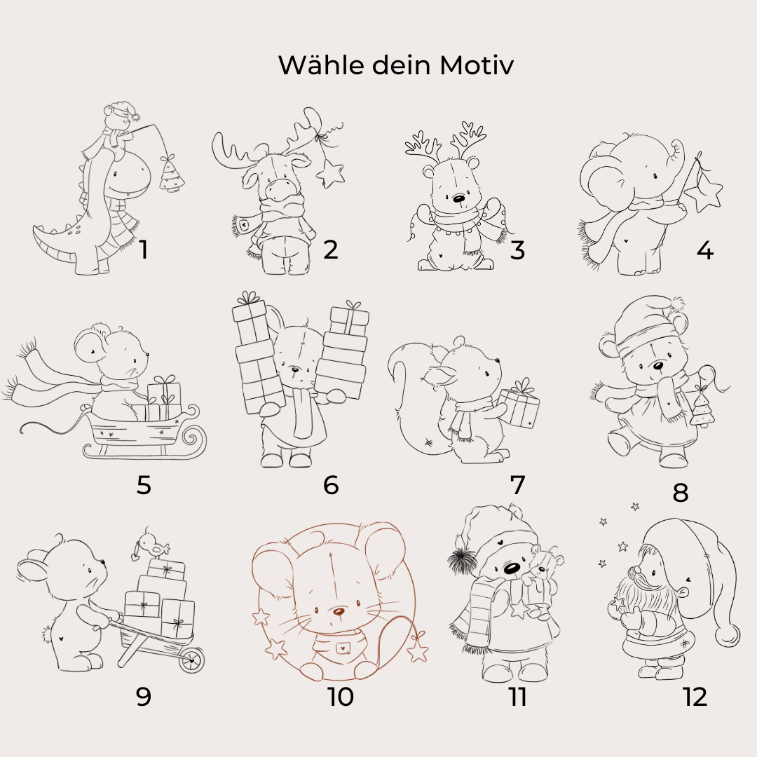 personalisierter Christbaumschmuck