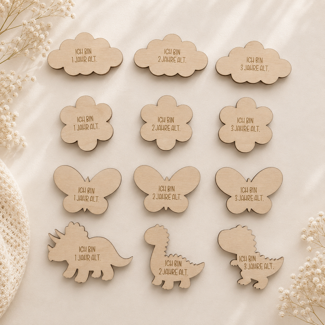 personalisierbare Kindermesslatte mit Loop