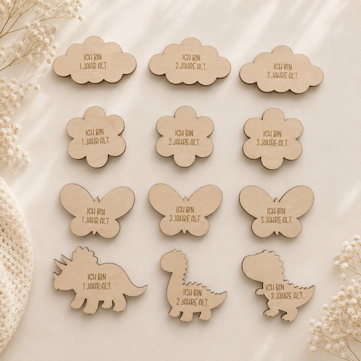 personalisierbare Kindermesslatte mit Loop