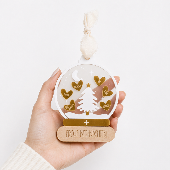 personalisierter Christbaumschmuck (Kopie)