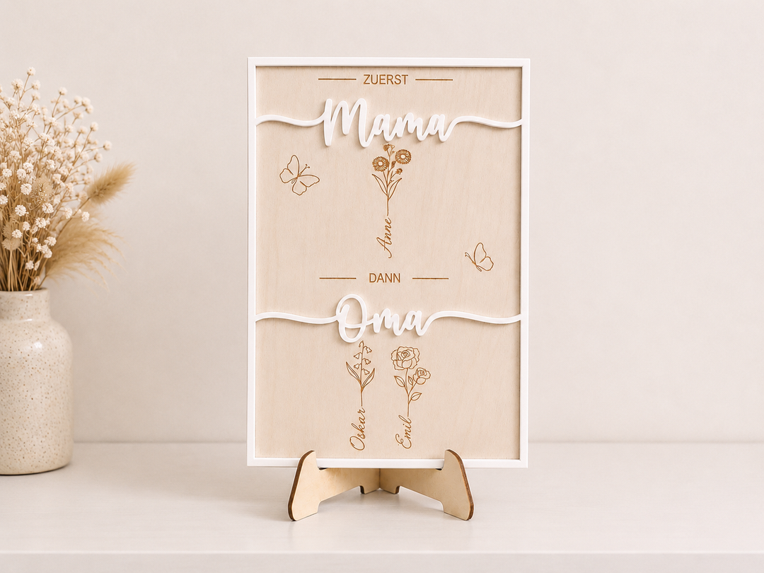 Muttertags-, Vatertagsgeschenk
