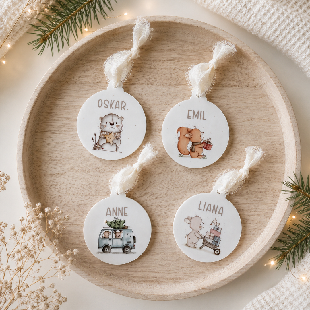 personalisierter Christbaumschmuck