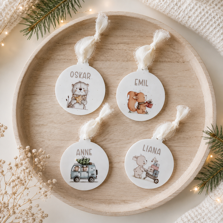 personalisierter Christbaumschmuck