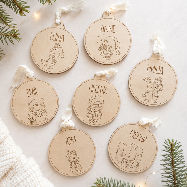 personalisierter Christbaumschmuck