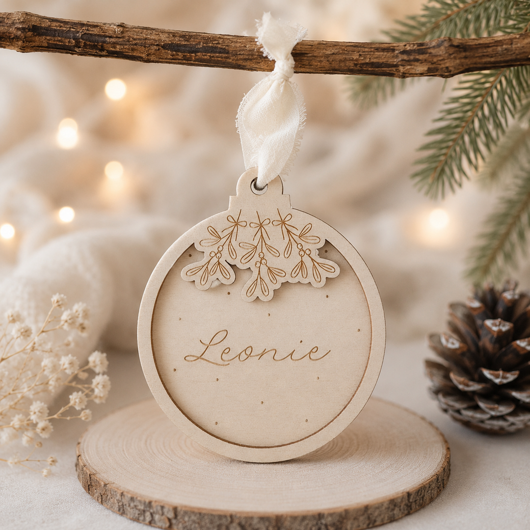 personalisierter Christbaumschmuck