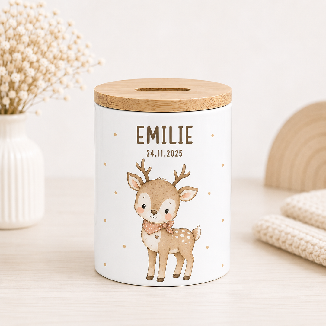 Spardose für Kinder - Tiermotive