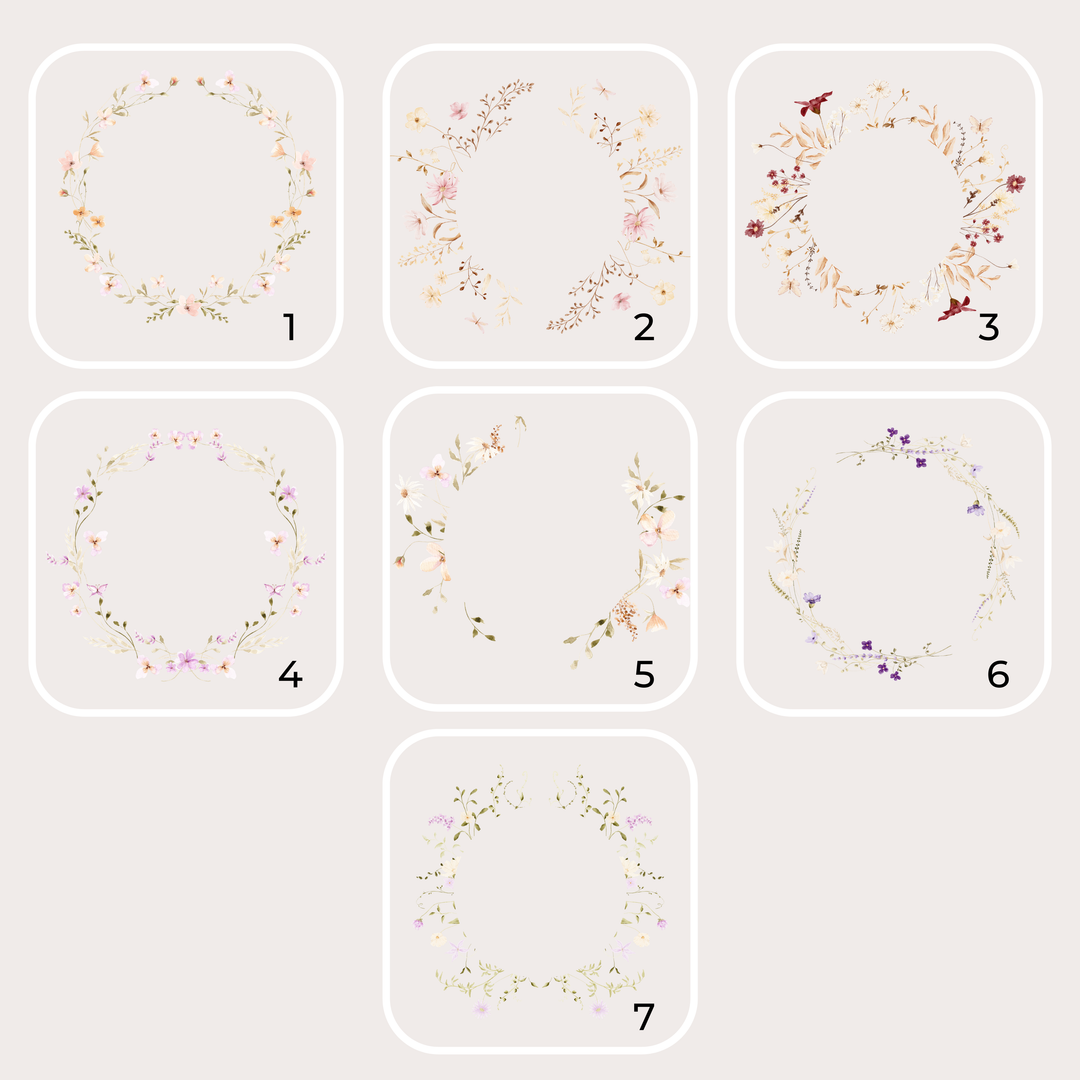 personalisierbare Kindermesslatte mit farbigem Loop