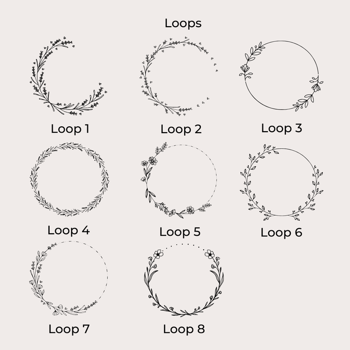 personalisierbare Kindermesslatte mit Loop