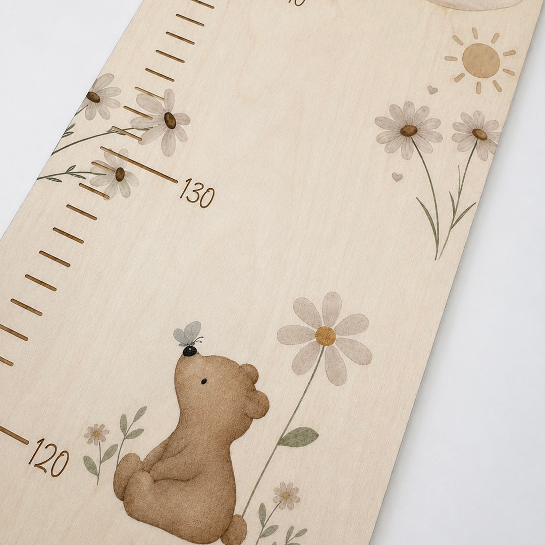 personalisierbare Kindermesslatte Bärchen