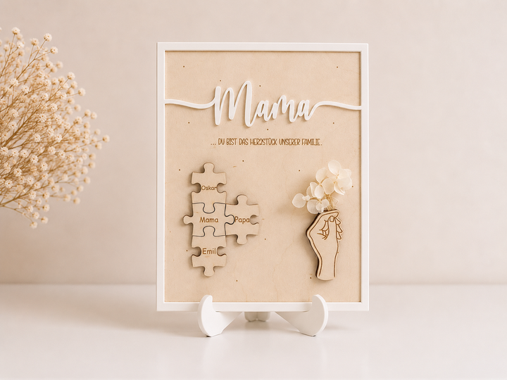 Personalisiertes Familienpuzzle