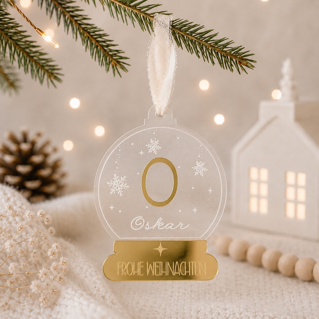 personalisierter Christbaumschmuck