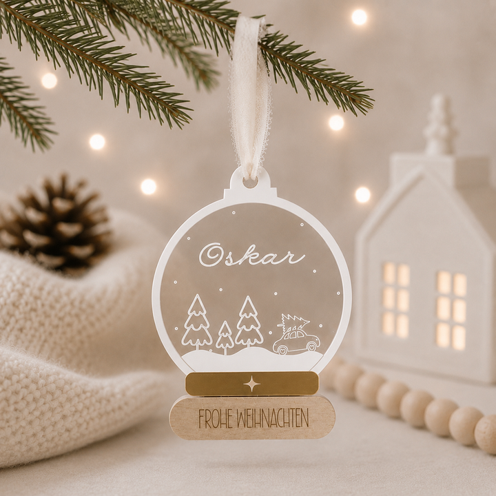 personalisierter Christbaumschmuck