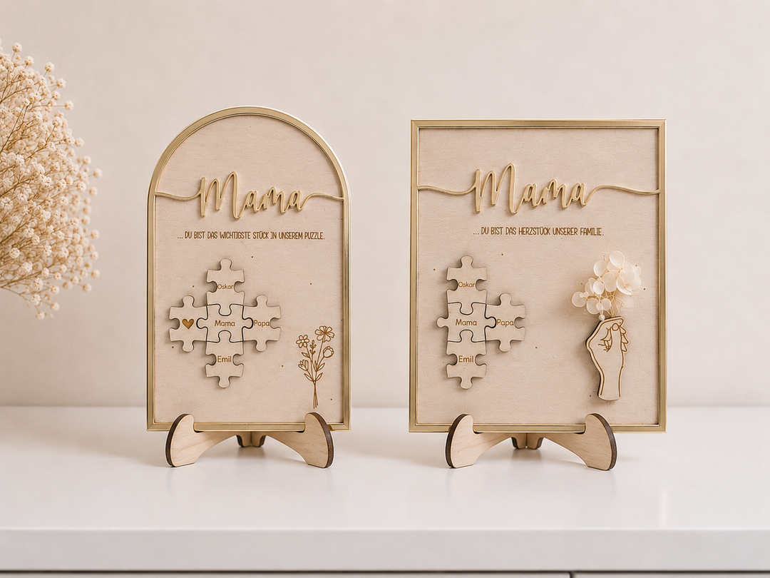 Personalisiertes Familienpuzzle