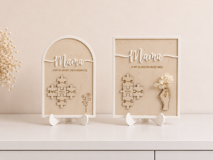 Personalisiertes Familienpuzzle
