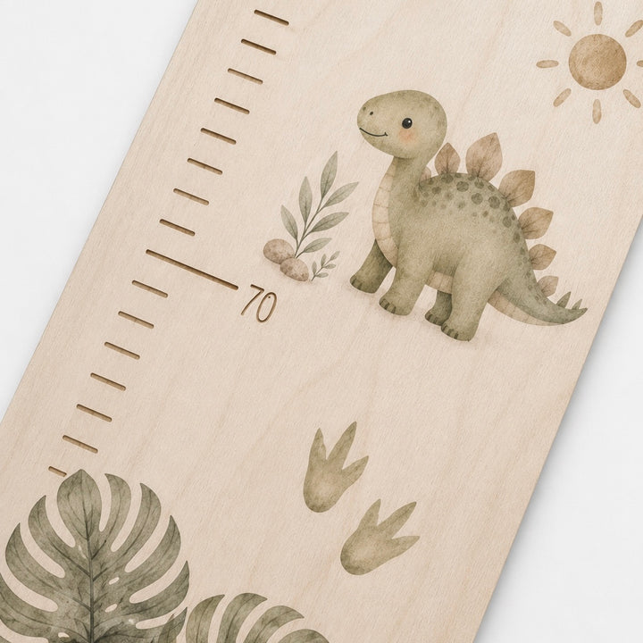 personalisierbare Kindermesslatte Dinos
