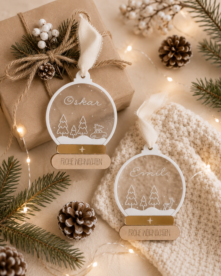 personalisierter Christbaumschmuck