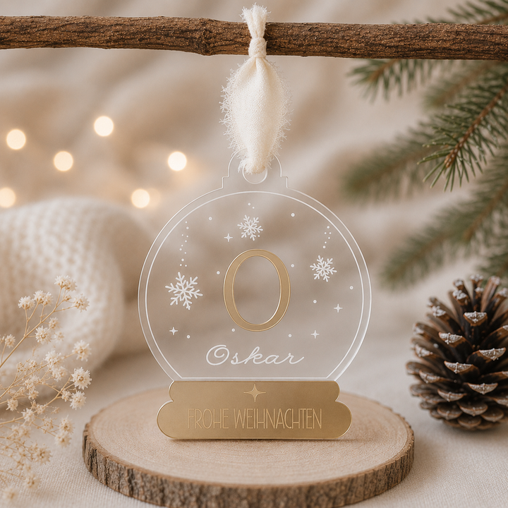 personalisierter Christbaumschmuck