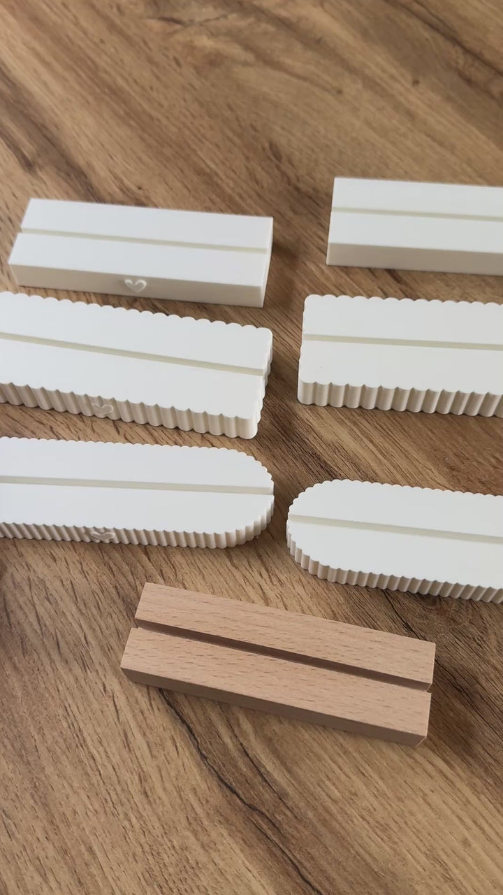 Personalisierter und beschreibbarer Stundenplan aus Acryl - Hase